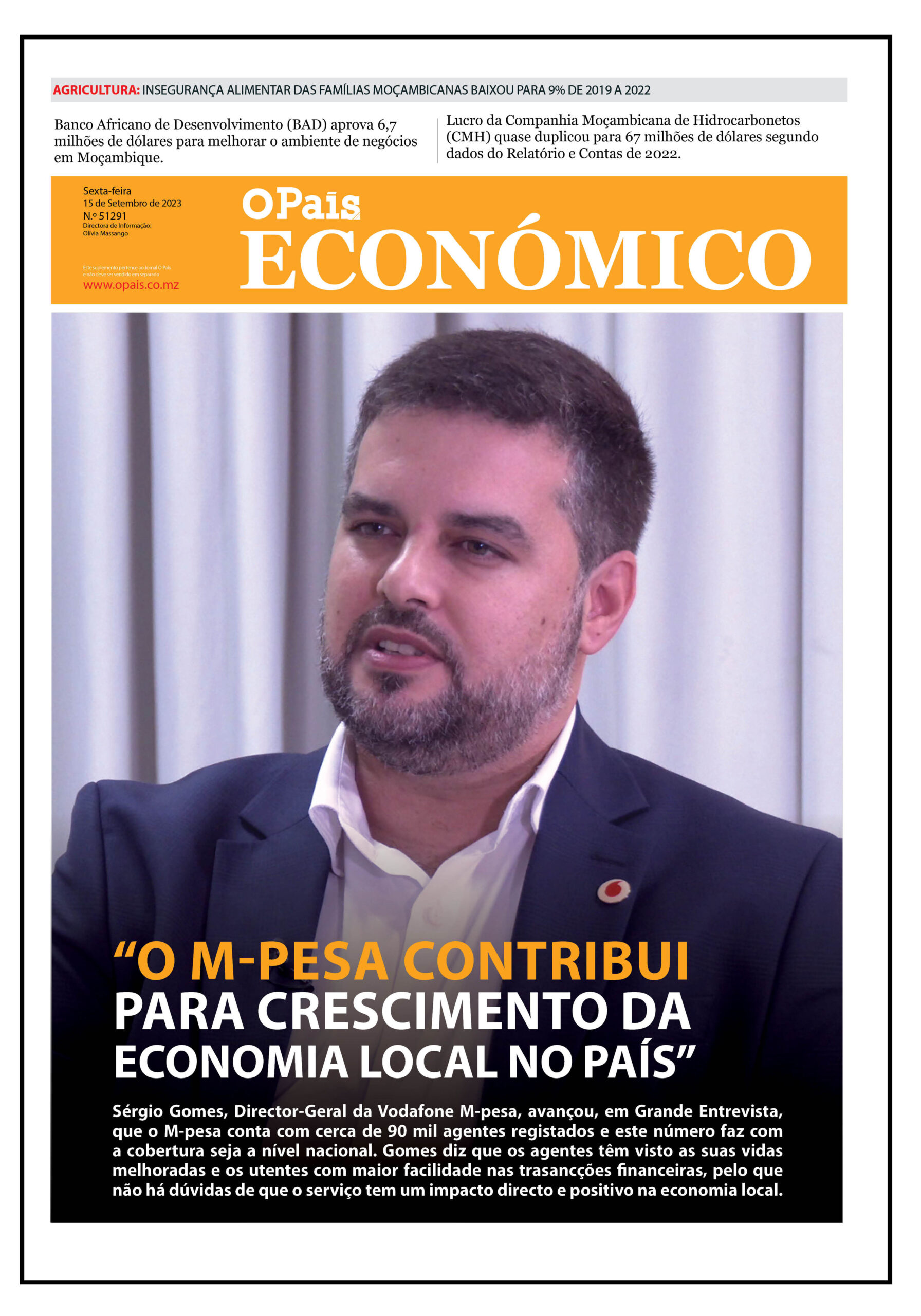 Capa Do Jornal Econ Mico O Pa S A Verdade Como Not Cia