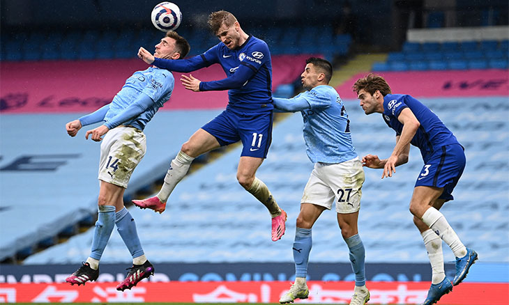 Chelsea e City empatam em jogo emocionante