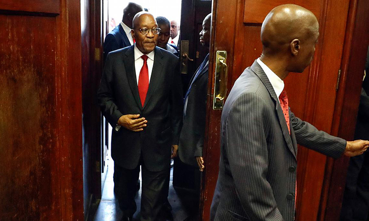 África do Sul: Voltou a ser adiado o julgamento Jacob Zuma