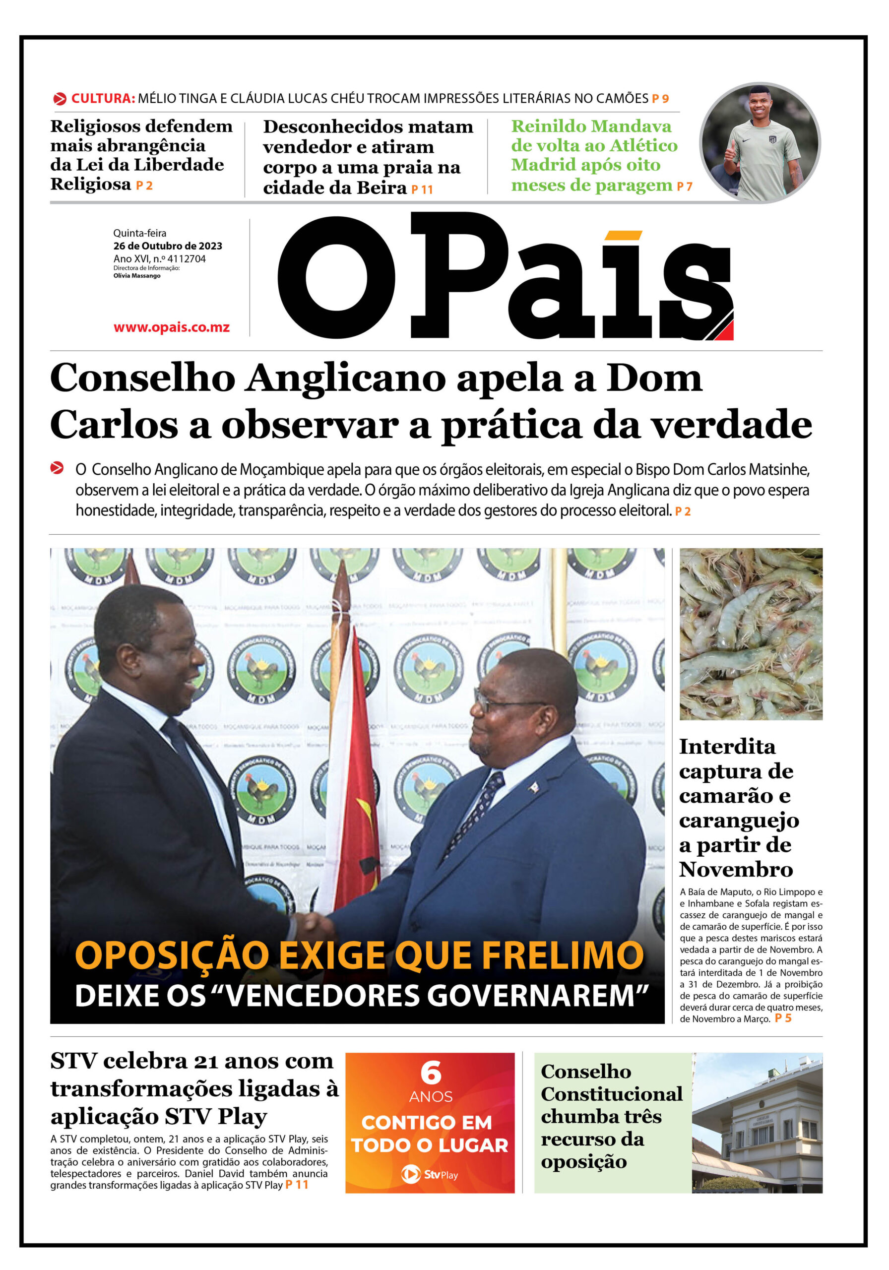 Moçambique chama dois novos naturalizados para jogo decisivo contra o Benim  - CAN - Jornal Record