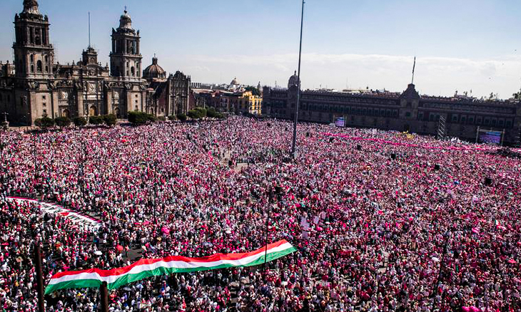 Más de 90.000 personas se manifiestan contra el presidente de México – O País