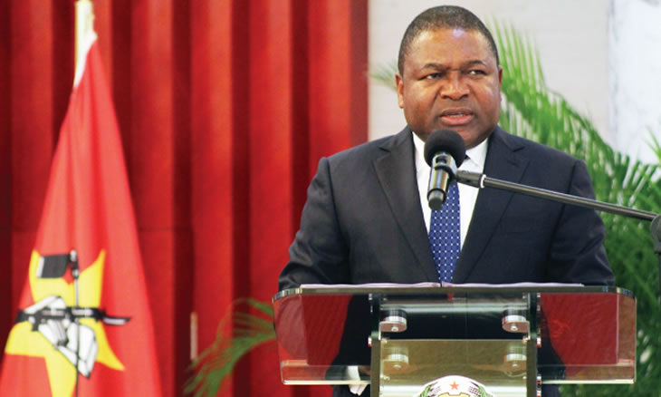 Filipe Nyusi diz que o Governo tudo fará para que cessem ataques a